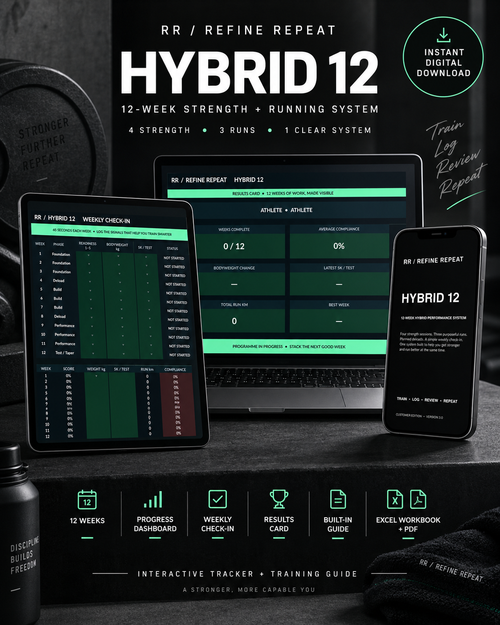 REFINE REPEAT HYBRID 12 12-week strength and running system